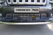 Решетка радиатора (лист) Jeep Cherokee 2014 (Sport, Longitude, Limited)